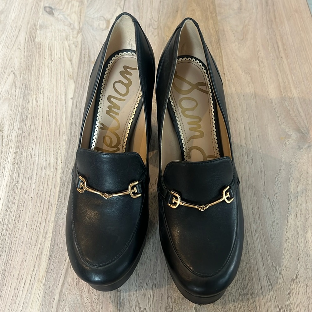Sam Edelman Aretha horse bit loafer heels